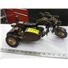 Image 2 : WOODEN MOTORCYCLE W/SIDECART