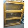 Image 2 : 3 DOOR BARRISTER'S BOOKCASE, REPRODUCTION