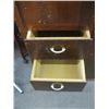 Image 2 : LG. WOODEN WARDROBE STORAGE CABINET W/2 DRAWERS