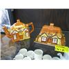 Image 1 : PRICE KENSINGTON ENGLISH COTTAGEWARE: BUTTER DISH & SM. TEAPOT