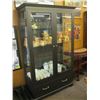 Image 1 : GLASS DOOR SINGLE DRAWER DISPLAY CABINET