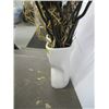 Image 3 : DECORATIVE VASE W/DRIED FLOWERS/STICKS