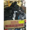 Image 1 : BOX OF ASST. NEW TSHIRTS, SHORTS, ETC., VARIOUS SIZES