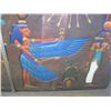 Image 2 : LG. EGYPTIAN RELIEF PAINTING