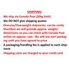 Image 1 : SHIPPING INFO - IMPORTANT INFO