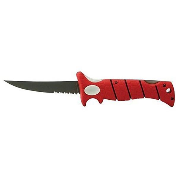 BUBBA BLADE 5  LUCKY LEW FOLDING KNIFE W/NO-SLIP-GRIP