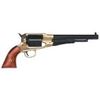 Image 1 : TRADITIONS BP REVOLVER 1858 .44 CAL 8" BRASS/WALNUT