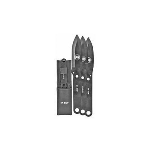 KBAR THROWING KNIFE SET 3 PK W/POUCH