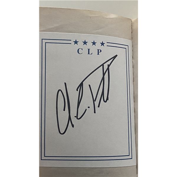 Colin Powell signed book