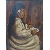 Image 2 : First Hawaiian Bible Artwork, Signed by Artist Le Branch  '71, Framed & Matted 20"x24"