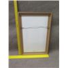 Image 9 : Asian Figures Artwork w/ Oriental Markings, Framed & Matted 15"x23"