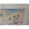 Image 2 : Ocean Scene Artwork Signed by Artist  S. Hironaka '52 Hilo, Hawaii, Framed & Matted 27"x23"