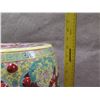 Image 9 : Decorative Plant Stand w/ Asian Motif 11" dia, 18"H