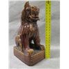 Image 10 : Guardian Lion Foo Dog Figure 13"x9"x22"H