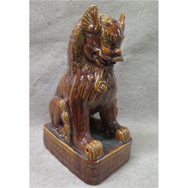 Guardian Lion Foo Dog Figure 13"x9"x22"H