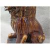 Image 4 : Guardian Lion Foo Dog Figure 13"x9"x22"H