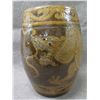 Image 2 : Decorative Plant Stand w/ Asian Dragon Motif 12" dia, 20"H