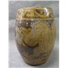 Image 8 : Decorative Plant Stand w/ Asian Dragon Motif 12" dia, 20"H
