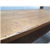 Image 12 : Koa Wood Bench w/ Arms & Slatted Back 48"x18"x36"H (needs repair & refinishing)