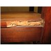 Image 17 : Koa Wood Bench w/ Arms & Slatted Back 48"x18"x36"H (needs repair & refinishing)