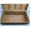 Image 10 : Wooden Camphor Chest w/ Metal Hardware (No key) 34"x17"x15"H