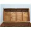Image 9 : Wooden Camphor Chest w/ Metal Hardware (No key) 34"x17"x15"H