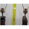 Image 19 : Qty 2 Lamp Bases w/ Quan Yin Figures (No shades) 28" & 35"H