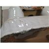Image 19 : Qty 2 White Elephant Shaped Plant Stands w/ Decorative Saddles 17"L x 20"H