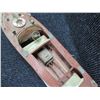 Image 21 : Qty 3 Model Boats: Battleship Missouri 32"L, Wooden Speed Boat & Chris Craft 18"L