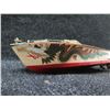 Image 24 : Qty 3 Model Boats: Battleship Missouri 32"L, Wooden Speed Boat & Chris Craft 18"L