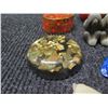 Image 6 : Misc Décor: Daruma Head, Cloisonne Trinket Boxes, 'See No Evil' Figure, etc