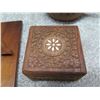 Image 21 : Multiple Wooden Serving Dishes, Trivet, Plaque, Monkeypod Pitcher, Ipu, etc