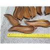 Image 24 : Multiple Wooden Serving Dishes, Trivet, Plaque, Monkeypod Pitcher, Ipu, etc