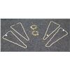 Image 1 : Qty 4 Simulated Pearl Necklaces & 2 Bracelets w/ Horse Charms