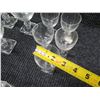 Image 15 : Qty 10 Gump's Wine Goblets & 7 Crystal Glasses