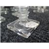 Image 3 : Qty 10 Gump's Wine Goblets & 7 Crystal Glasses