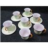 Image 1 : Qty 7 Italy Tea Cups w/ 5 Matching Saucers
