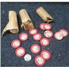 Image 1 : Qty 3 Rolls K. Ishimine Dairy Milk Bottle Caps