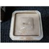 Image 7 : Ceramic Jar w/ Lid & Handle Made in Japan 6"x6"x5"H (Ht without handle)