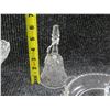 Image 21 : Multiple Cut Glass Bowls, Lead Crystal Candy Dish, Bell, Multi-Section Plates, etc
