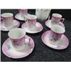 Image 2 : Qty 6 Teacups w/ Saucers & Matching Tea Pot made in Bavaria w/ Maker's Mark