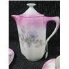 Image 3 : Qty 6 Teacups w/ Saucers & Matching Tea Pot made in Bavaria w/ Maker's Mark