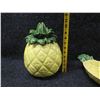 Image 8 : Pineapple Jar w/ Lid 11"H & Spoon Rest 10"L