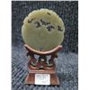 Image 2 : Jade Round Butterfly w/ Stand, Lapis Frog & Elephant Tea Pot