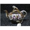 Image 8 : Jade Round Butterfly w/ Stand, Lapis Frog & Elephant Tea Pot