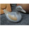 Image 13 : Wooden Box w/ Lid & Bowl, Metal Stanley Pitcher w/ Stopper, Dragon Cooler, Duck, etc