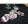 Image 8 : Multiple Base Stands, Metal Holder, Warrior Helmet Figurine, Shells, etc