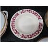 Image 10 : Multiple Plates & Bowls: Wedgwood, Homer Lauglin, Floral Lenox, Noritake, etc Misc Sizes