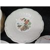 Image 3 : Multiple Plates & Bowls: Wedgwood, Homer Lauglin, Floral Lenox, Noritake, etc Misc Sizes