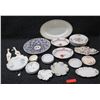 Image 1 : Multiple Plates & Bowls: AK Czechoslovakia, Herend, Limoges, Thomas Bavaria, etc Misc Sizes